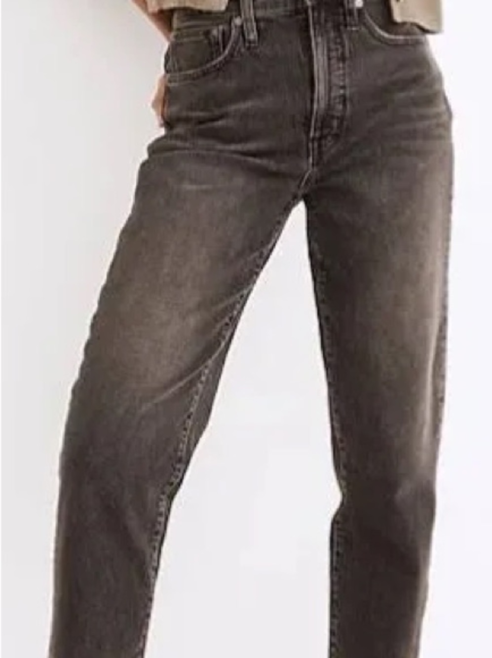 Madewell Washed Black Balloon Jeans